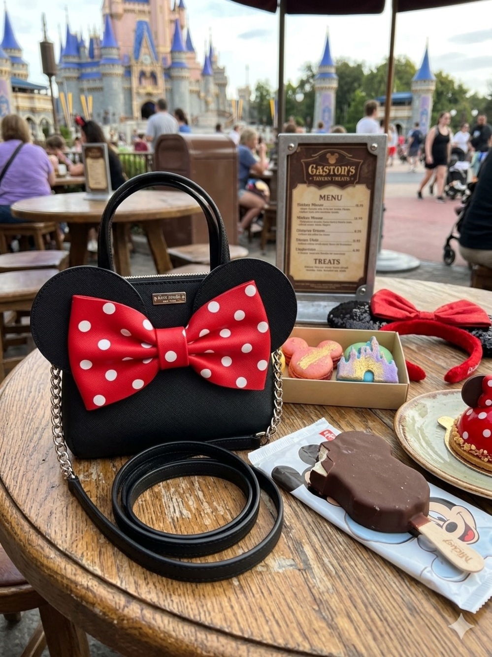 Disney x Kate Spade New York Minnie Mouse Mini Maise Crossbody Bag